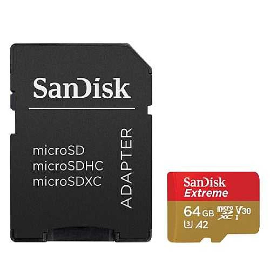 Sandisk Sandisk Extreme 64Gb 170Mb/S Micro Sd Memory Card | Micro Sd Cards