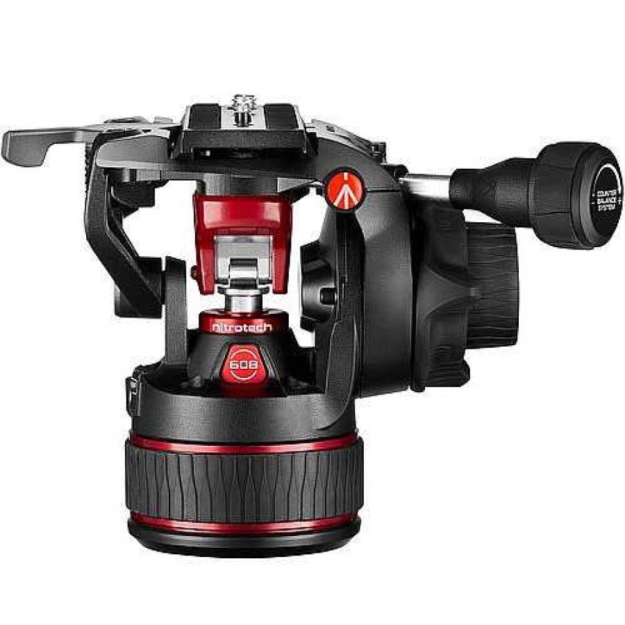 Manfrotto Manfrotto 608 Nitrotech Fluid Video Head | Tripod Heads