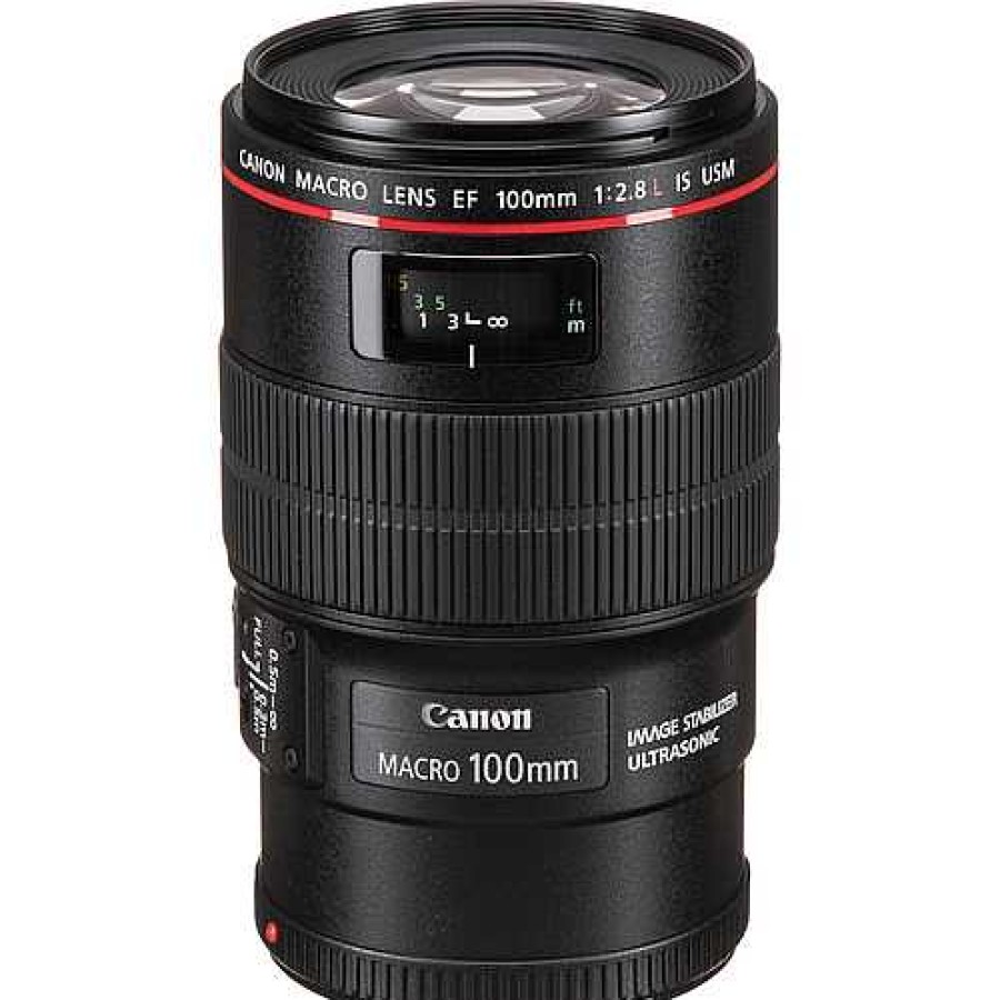 Canon Canon Ef 100Mm F2.8 L Is Usm Macro Lens | Canon Ef Lenses