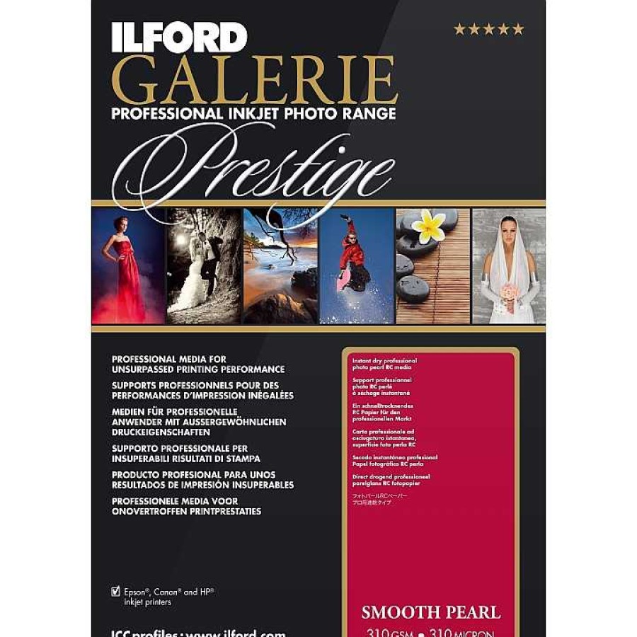 CR Kennedy Ilford Smooth Pearl A4 Paper 25 Sheet Pack | Ilford Paper