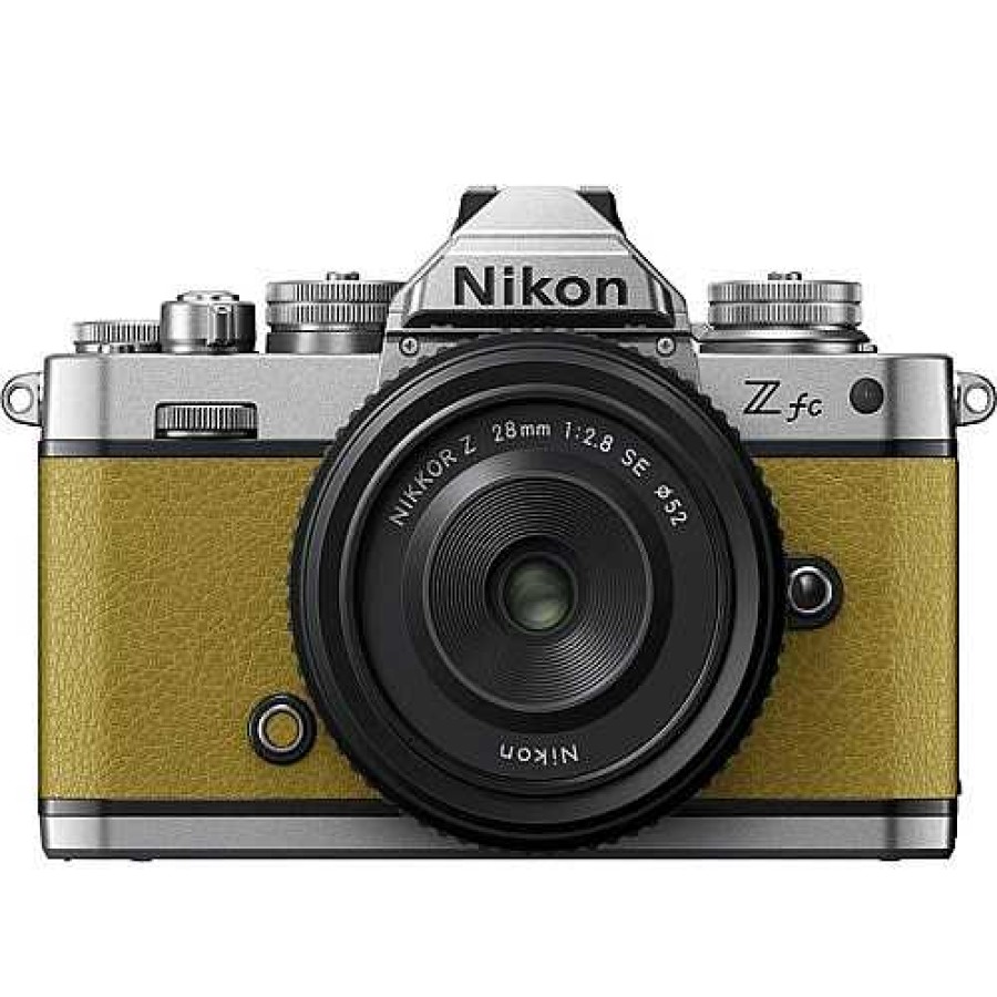 Nikon Nikon Z Fc Mustard Yellow + Z 28Mm F2.8 (Se) Lens Kit | Nikon Z