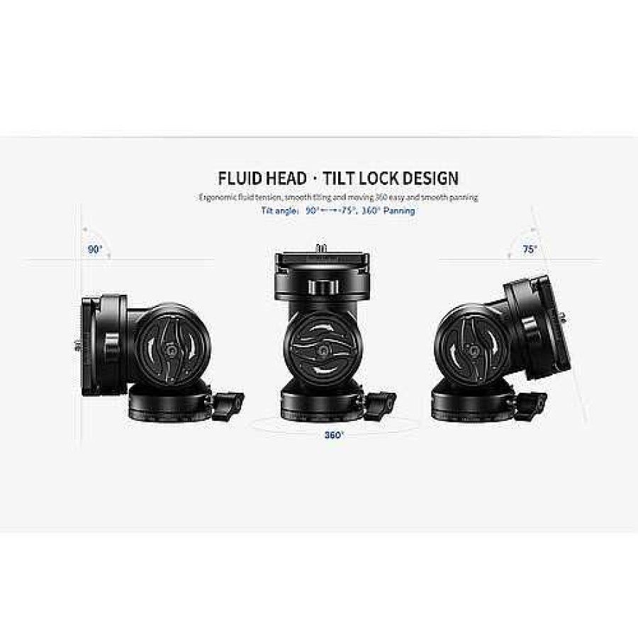 Leofoto Leofoto Bv-1 Fluid Video Head | Tripod Heads