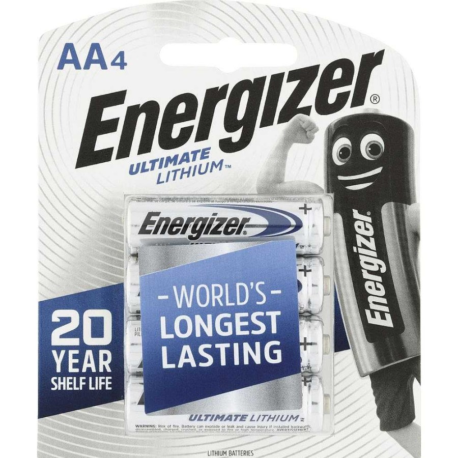 Energizer Energizer Lithium Aaa 4Pk | Batteries & Battery Grips