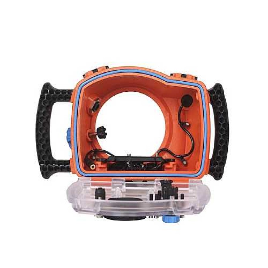 AquaTech Aquatech Edge Sony A7 Iii / A7 R3 And A9 Orange Sports Housing | Underwater Housing