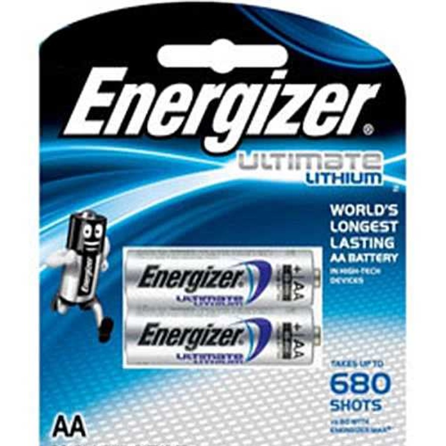 Energizer Energizer Aa Ultimate Lithium Battery 2 Pack | Batteries & Battery Grips