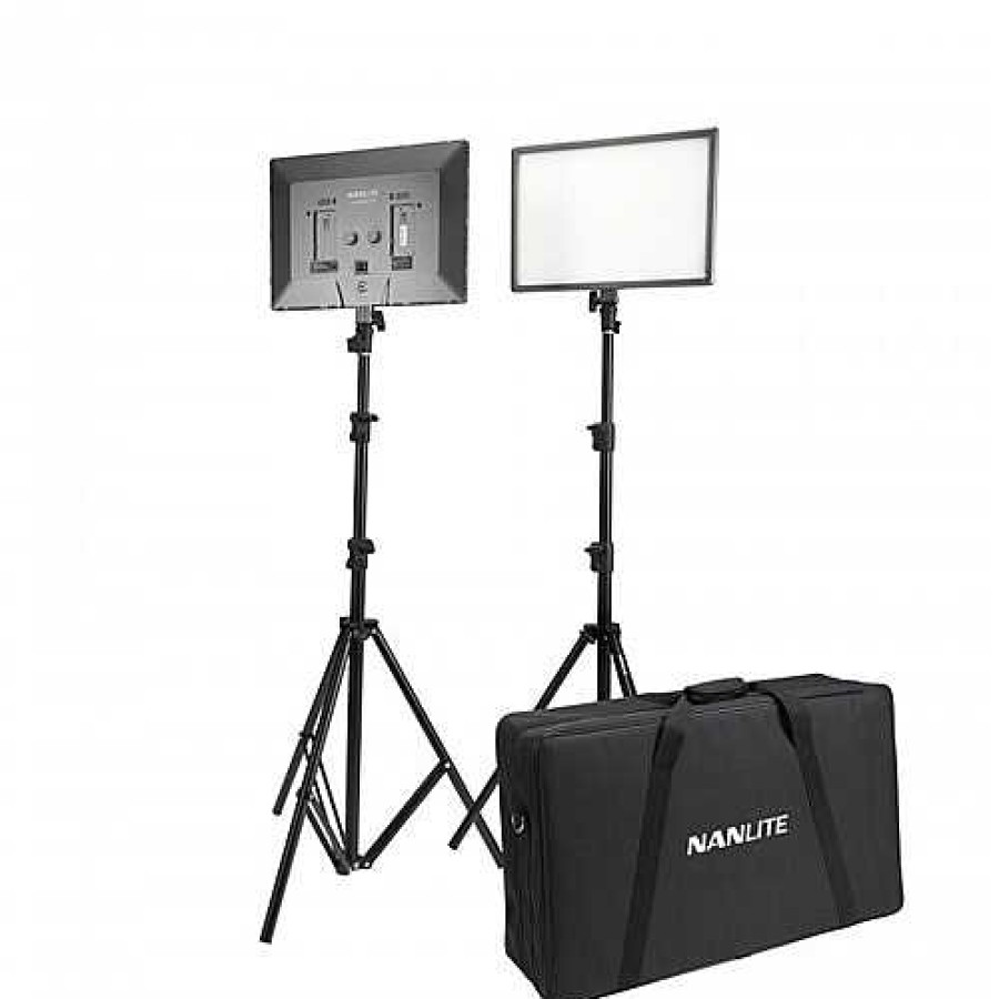 Nanlite Nanlite Lumipad 25 Led Twin Kit With Stands | Nanlite