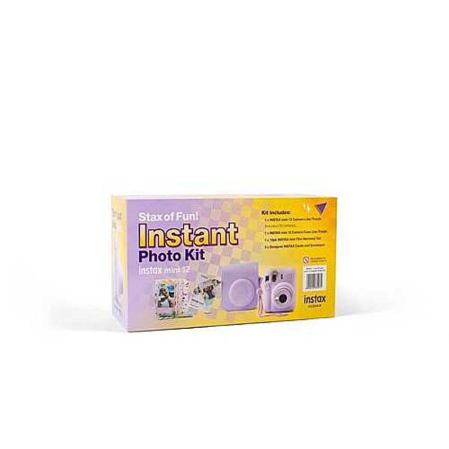 FujiFilm Fujifilm Instax Mini 12 Lilac Purple Photo Kit | Fujifilm Instax