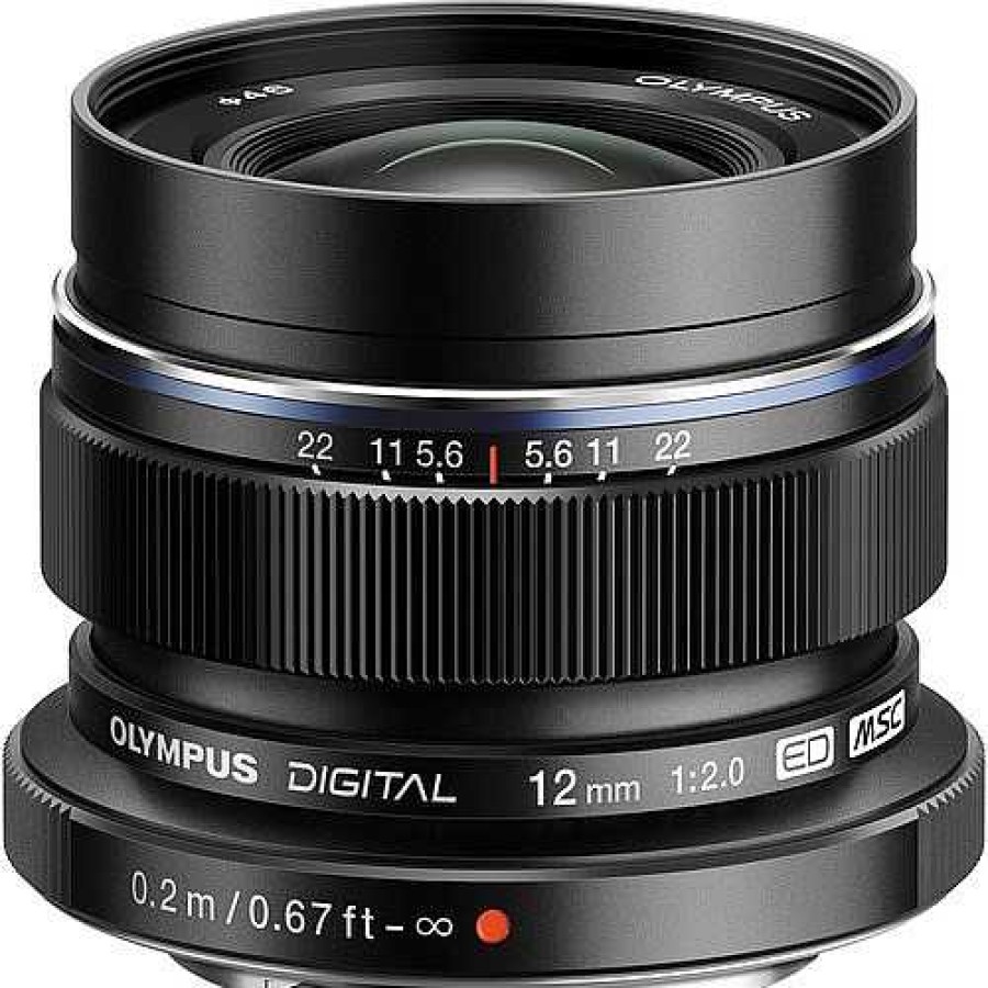 Olympus Olympus 12Mm F2 Black Micro 4/3 Lens | Olympus Micro 4/3 Lenses