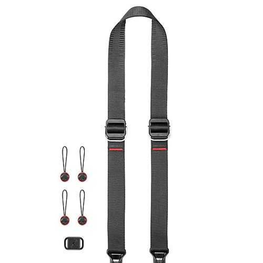 Peak Design Peak Design Slide Lite V3 Black Strap | Camera Straps