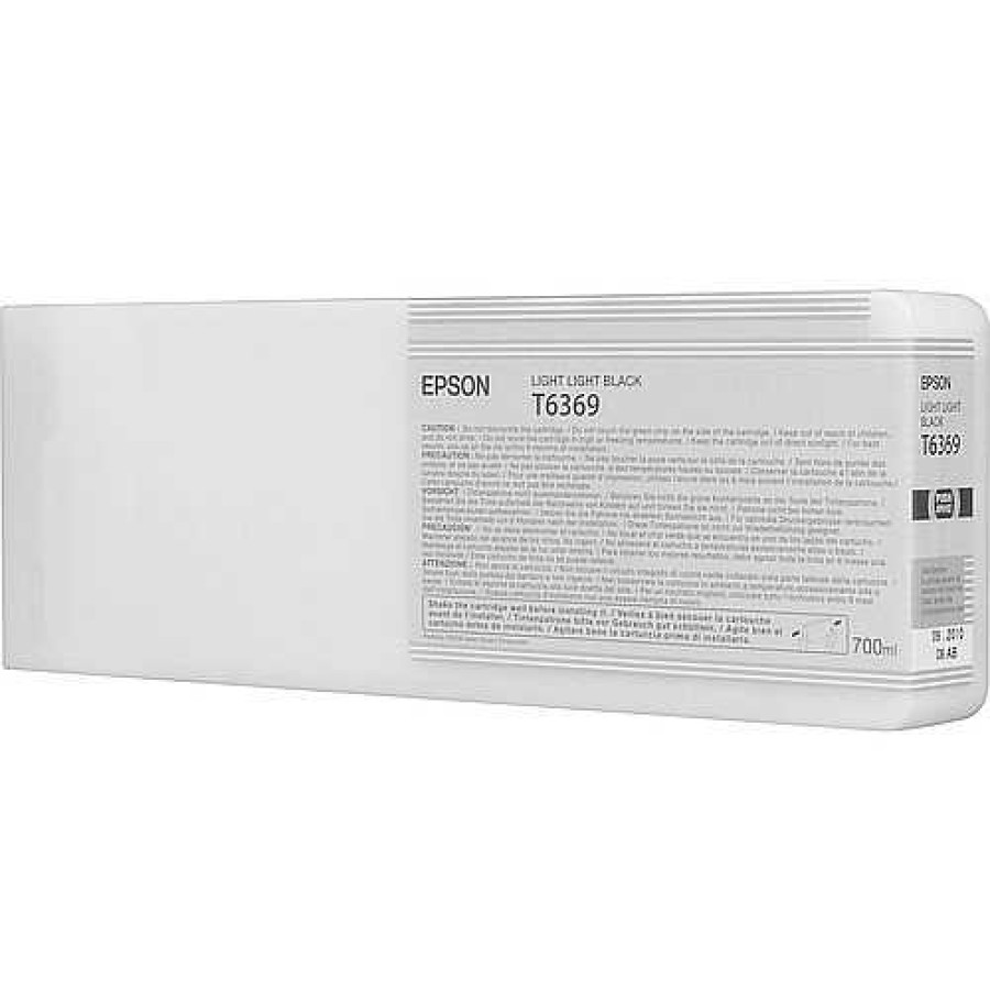 Epson Epson T6369 Light Light Black 700Ml Ink For 7900 / 9900 | Epson Ink