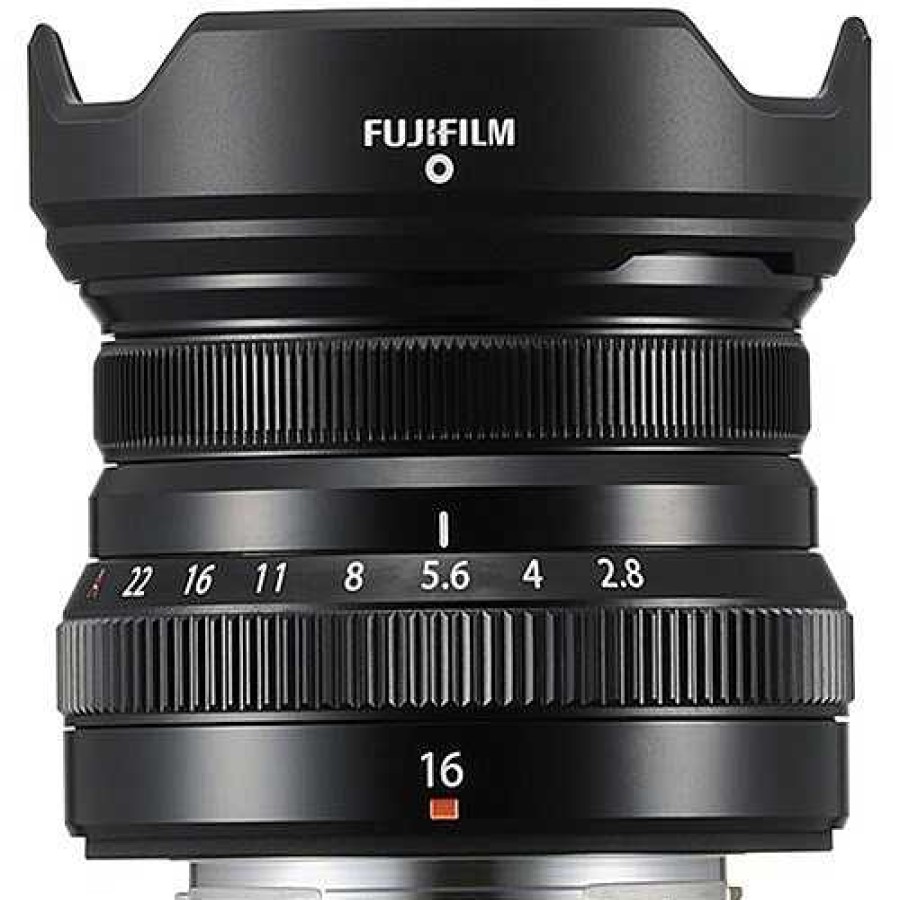 FujiFilm Fujifilm Xf 16Mm F2.8 R Wr Black Lens | Fujifilm X Lenses