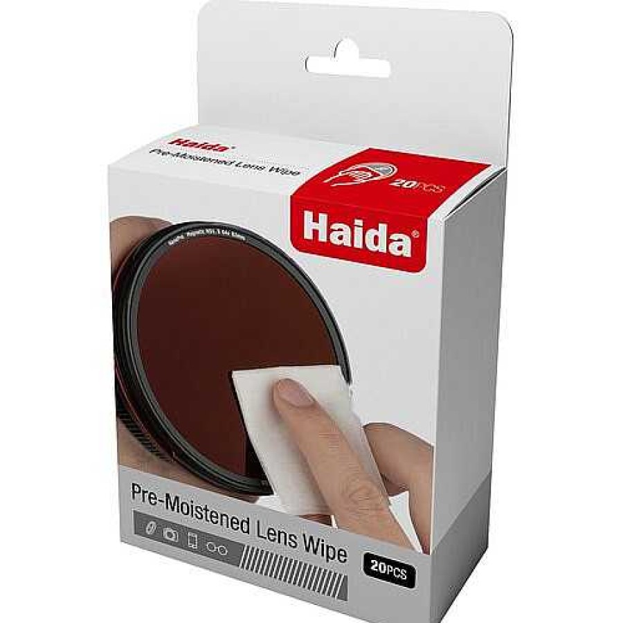 Haida Haida Pre-Moistened Lens Wipes | Cleaning Solutions