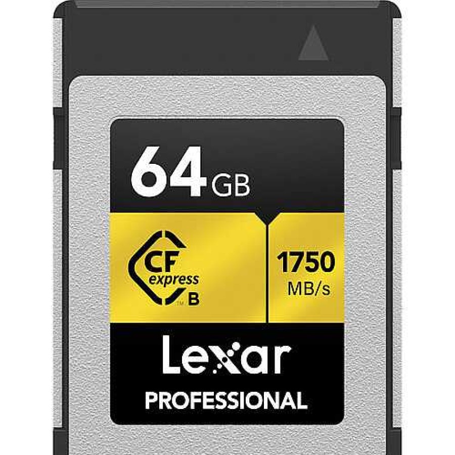 Lexar Lexar 64Gb Cfexpress Type B 1750Mb/S Memory Card | Xqd And Cfexpress Cards