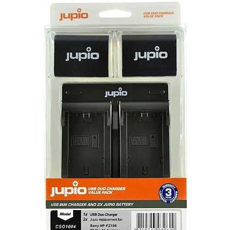 Jupio Jupio Sony Np-Fz100 2 Battery + Usb Charger Kit | Battery Chargers