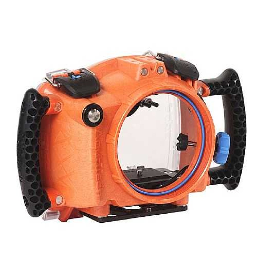 AquaTech Aquatech Edge Sony A7R 4 / A9 Ii / A7S Iii Orange Sports Housing | Underwater Housing