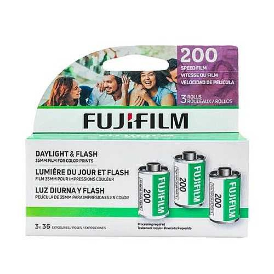 FujiFilm Fuji 200 Iso 35Mm 36Exp 3 Pk Colour Film Pack Fujifilm | Film