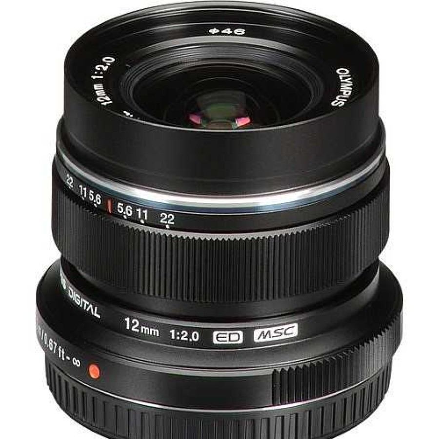 Olympus Olympus 12Mm F2 Black Micro 4/3 Lens | Olympus Micro 4/3 Lenses