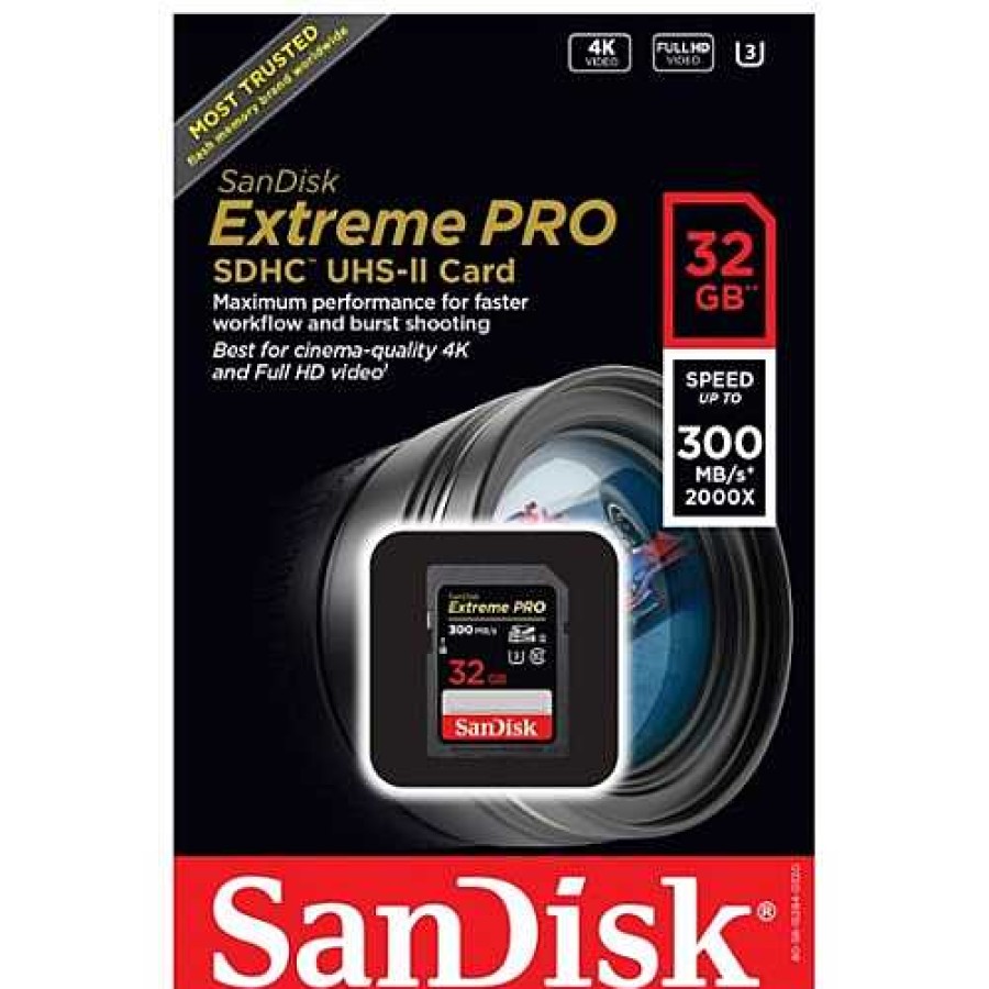 Sandisk Sandisk Extreme Pro 32Gb 300Mb/S Sdhc Memory Card | Sd Cards