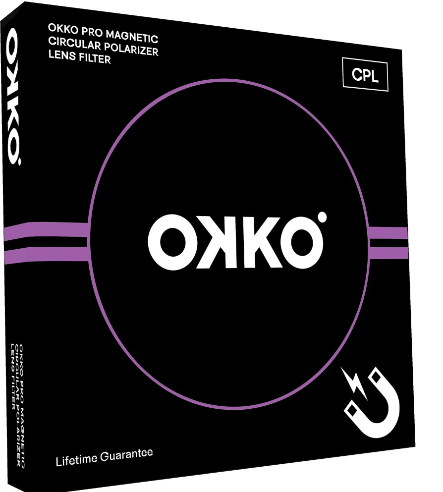 Okko Okko 82Mm Magnetic Pro Circ Polarizer Filter | Okko Filters