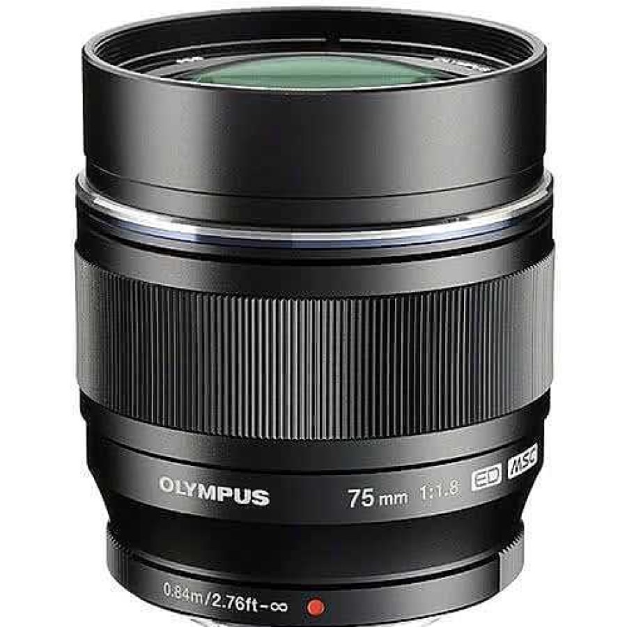 Olympus Olympus 75Mm F1.8 Black Micro 4/3 Lens | Olympus Micro 4/3 Lenses