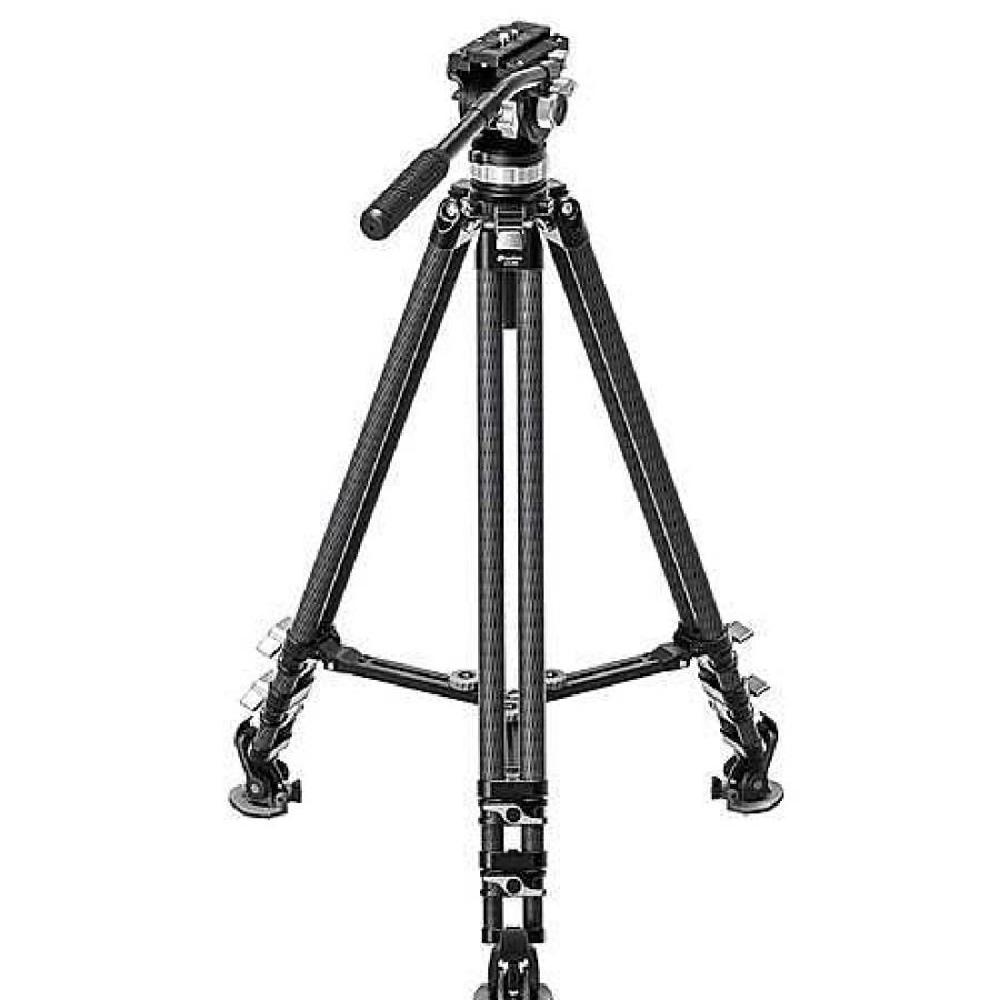 Leofoto Leofoto Cinematic Series Lvc-253C 3 Section Tripod With Bv-15 Video Head | Tripods