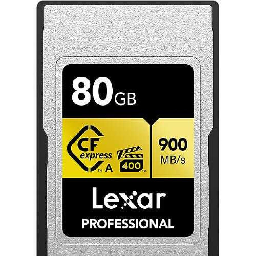 Lexar Lexar 80Gb Cfexpress Type A Gold Series Memory Card | Xqd And Cfexpress Cards