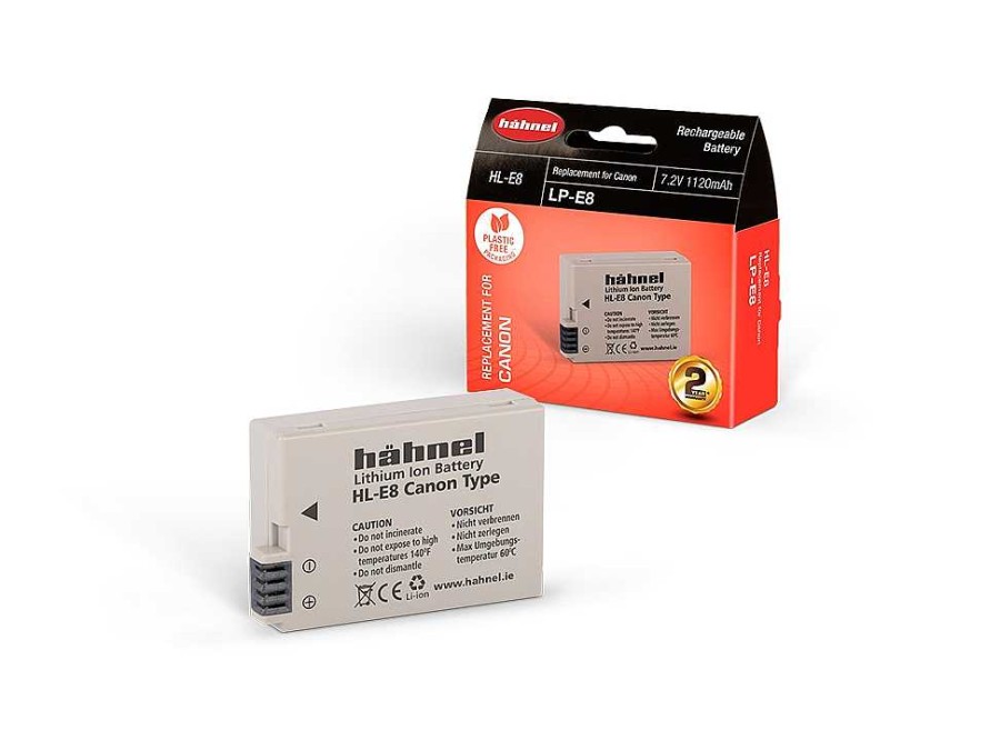 Hahnel Hahnel Canon Lp-E8 Battery | Batteries & Battery Grips