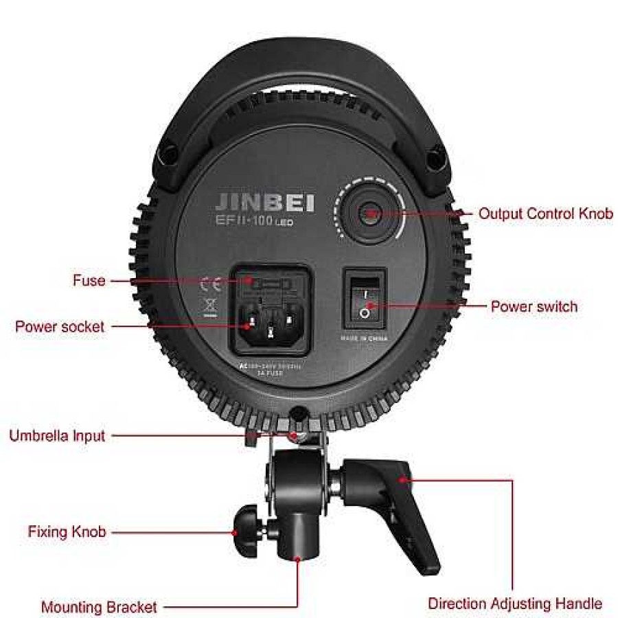 Jinbei Jinbei Ef 100 Ii Monoblock Led | Jinbei