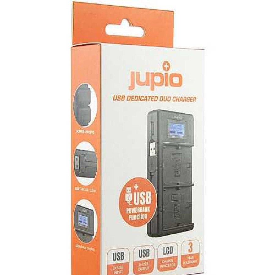 Jupio Jupio Sony Fw50 Duo Battery Usb Charger | Battery Chargers