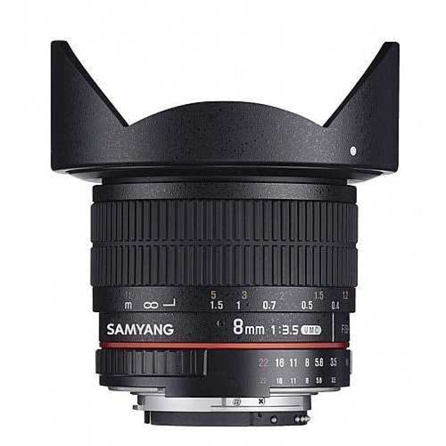 Samyang Samyang 8Mm F3.5 Umc Ii Eos Mount Fisheye Lens | Samyang Lenses