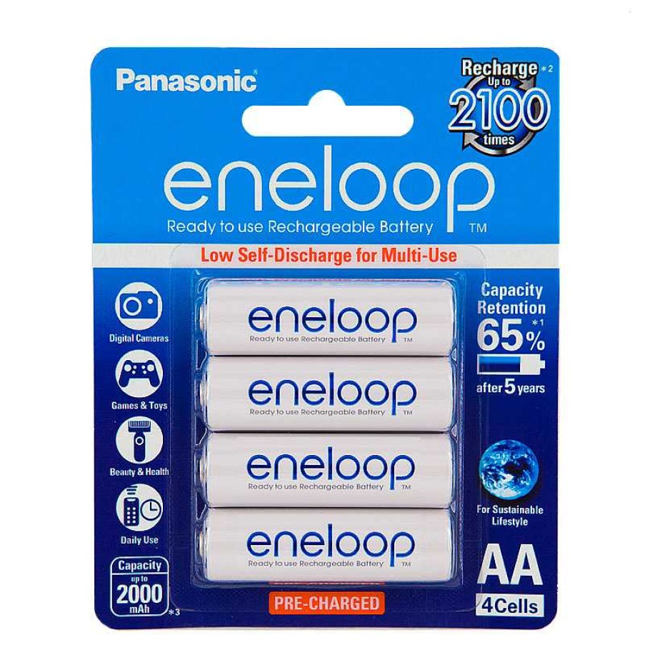 Panasonic Panasonic Eneloop Aaa 4Pk Batteries | Batteries & Battery Grips