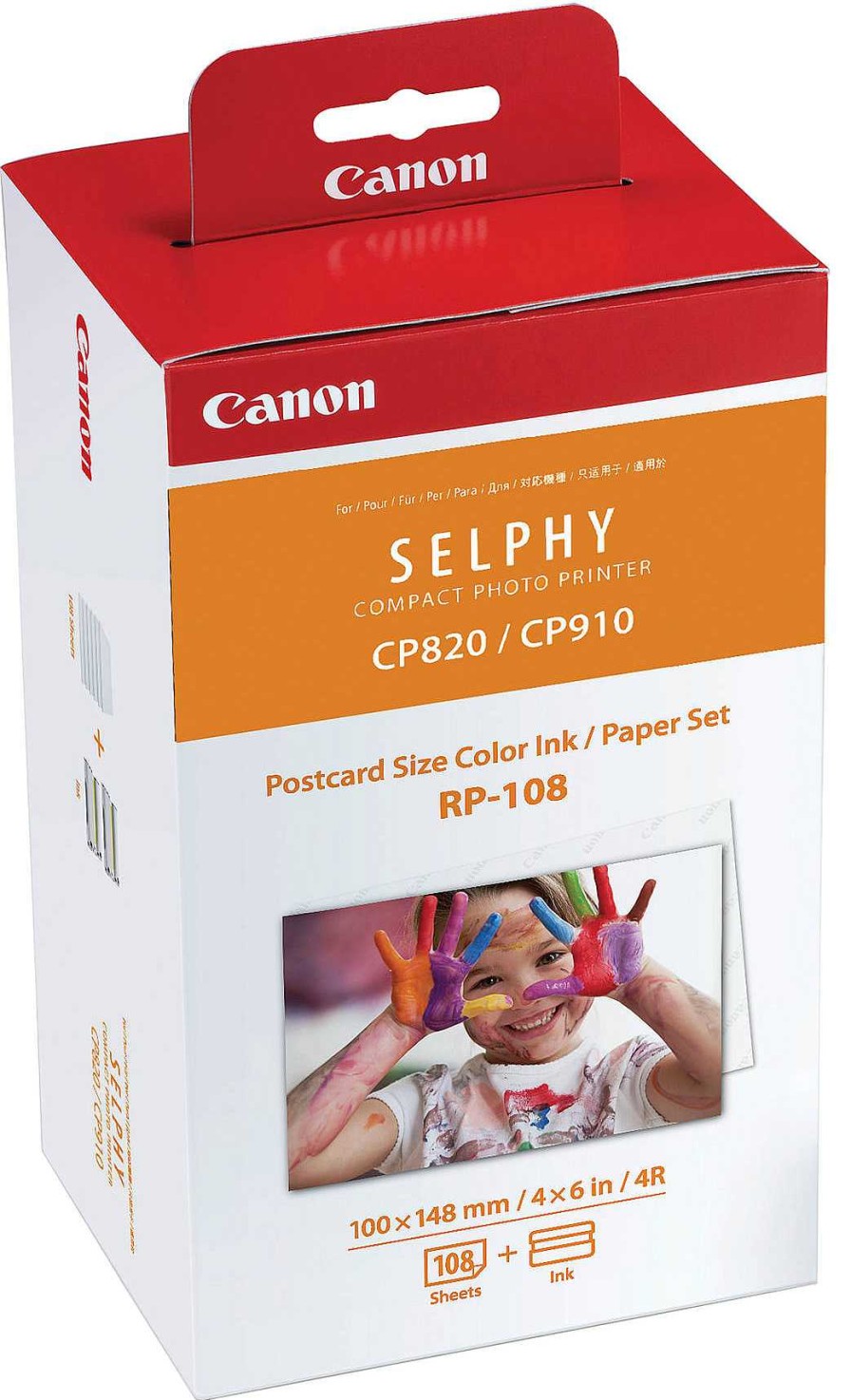 Canon Canon Rp-108In Ink Paper Set For Selphy Printer | Instant Printers