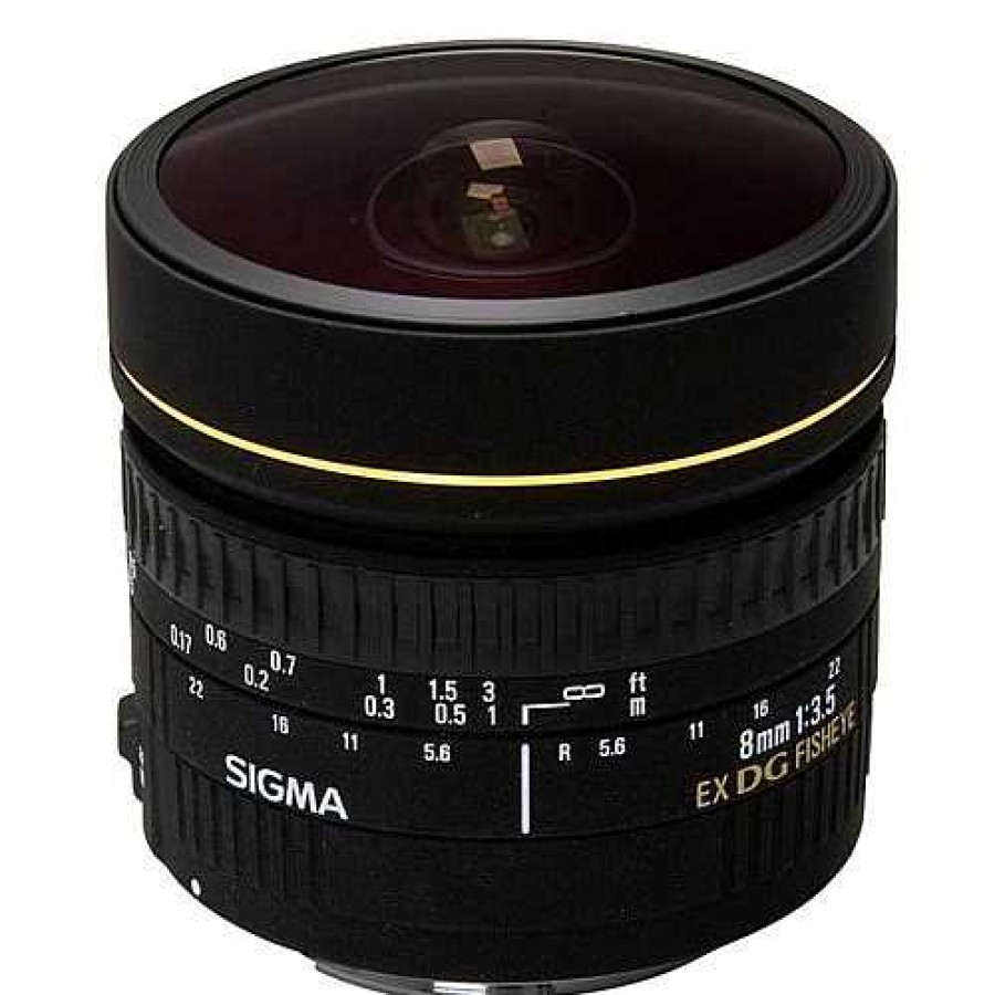 Sigma Sigma 8Mm F3.5 Ex Dg Fisheye Nikon Mount Lens | Sigma Lenses