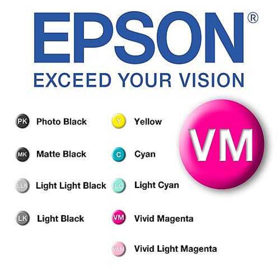 Epson Epson T580A Vivid Magenta 80Ml Ink For 3880 | Epson Ink