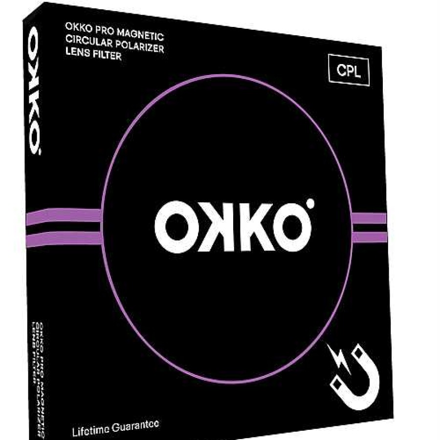 Okko Okko 82Mm Magnetic Pro Circ Polarizer Filter | Okko Filters