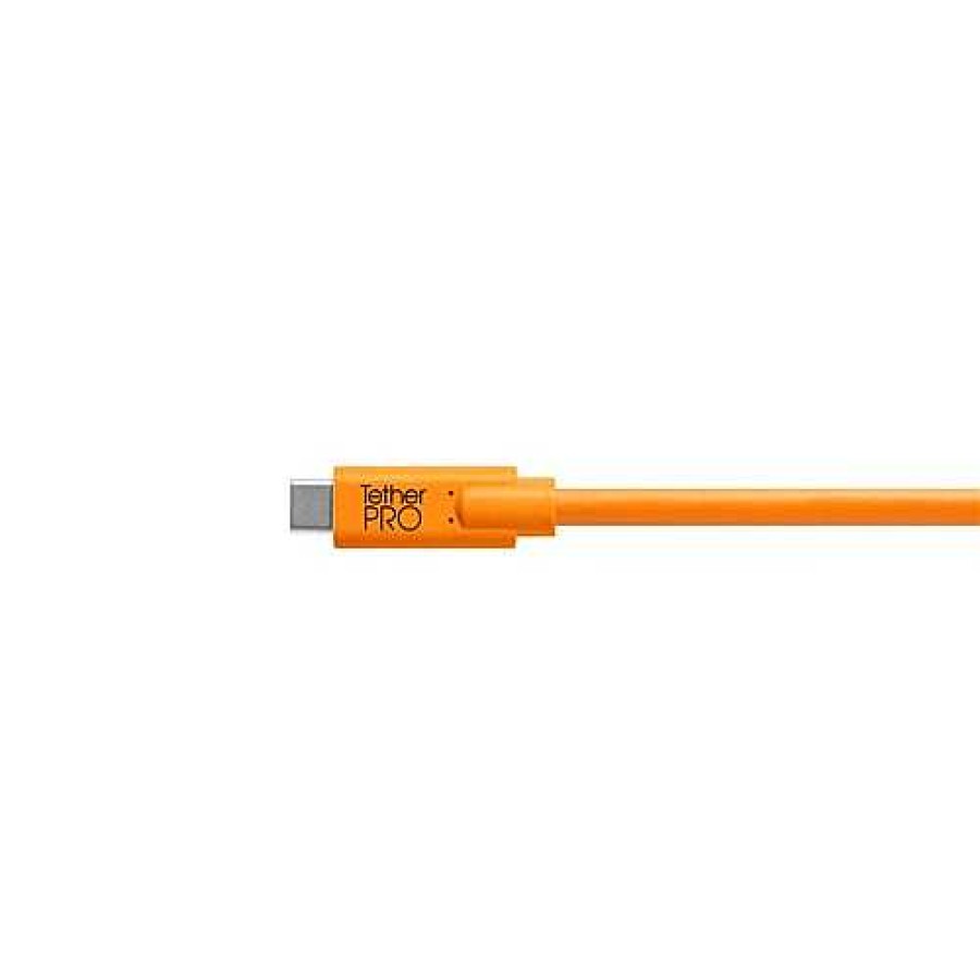 Tether Tools Tether Tools Tetherpro Usb-C To 2.0 Mini-B 4.6M Orange Cable | Tethering And Data Cables