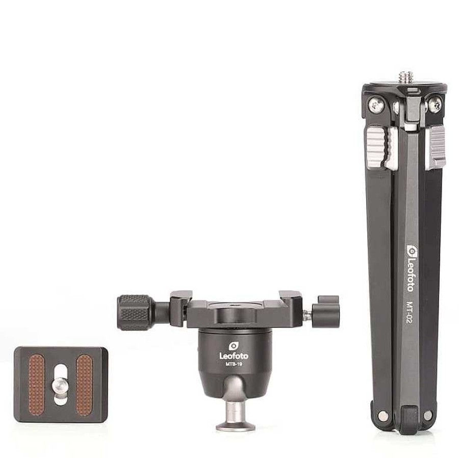 Leofoto Leofoto Mt-02 + Mtb-19 Mini Table Top Tripod Kit | Tripods