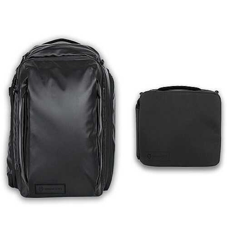 Wandrd Wandrd Transit 45L Black Backpack Essential+ Bundle | Backpacks