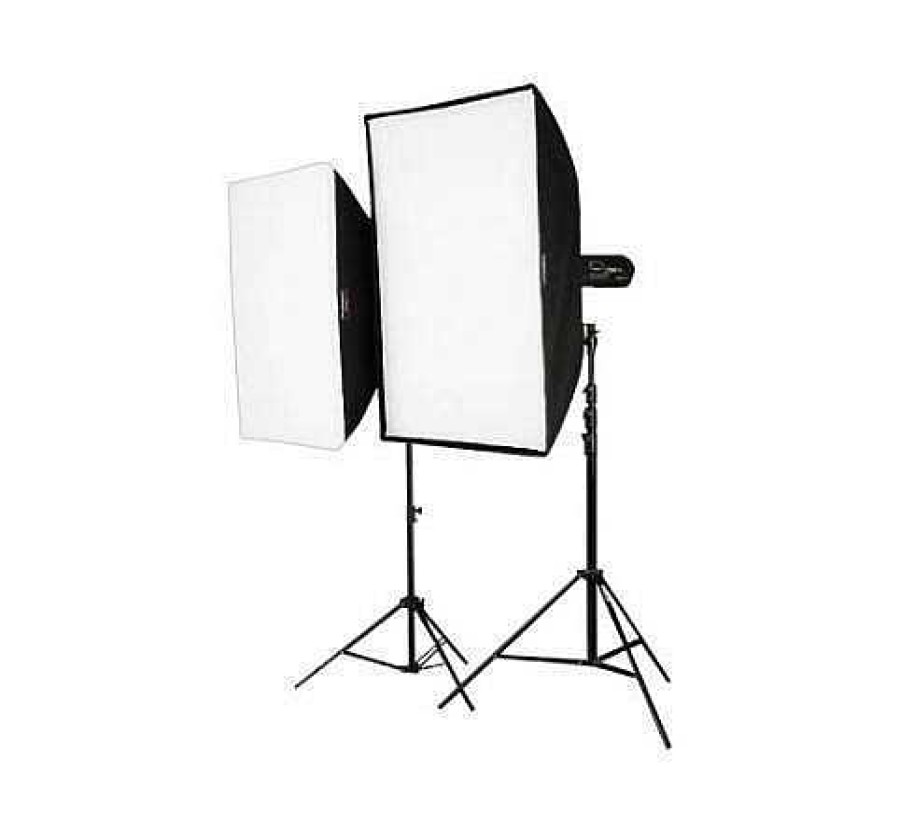 Jinbei Jinbei Spark Iii 400 Twin Head Studio Flash Kit | Jinbei