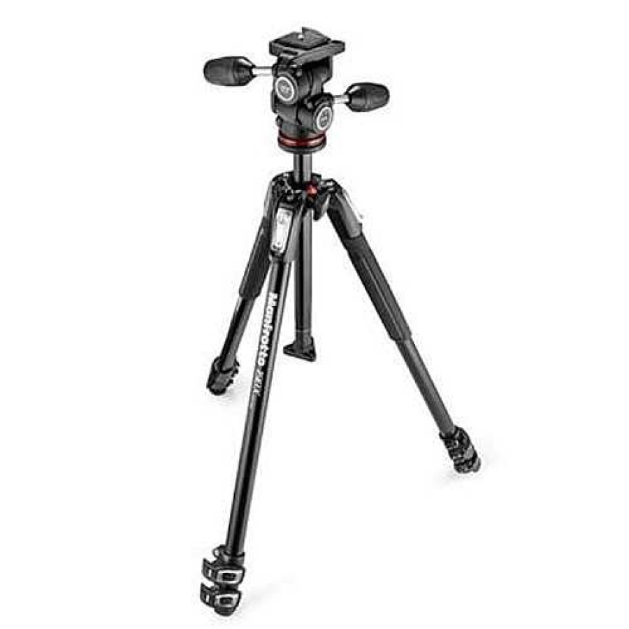 Manfrotto Manfrotto 190X3 + 804Rc2 3 Way Head Kit | Tripods