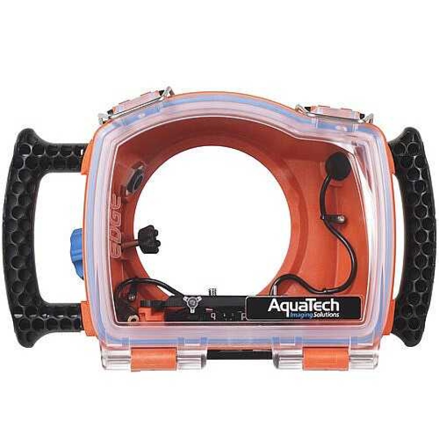 AquaTech Aquatech Edge Base Sony Orange Housing | Underwater Housing