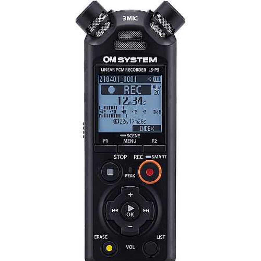 OM System Om System Ls-P5 Linear Pcm Recorder | Olympus Voice Recorders