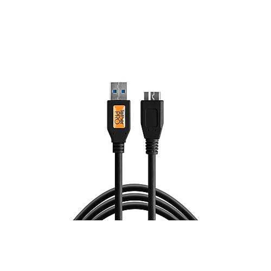 Tether Tools Tether Tools Tetherpro Usb 3.0 To Micro-B 4.6M Black Cable | Tethering And Data Cables