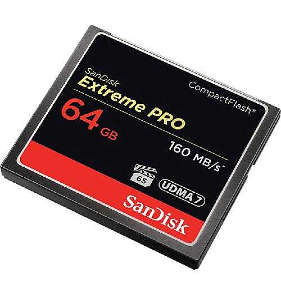 Sandisk Sandisk Extreme Pro 64Gb Cf 160Mb/S Memory Card | Compact Flash Cards