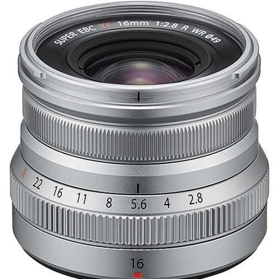 FujiFilm Fujifilm Xf 16Mm F2.8 R Wr Silver Lens | Fujifilm X Lenses