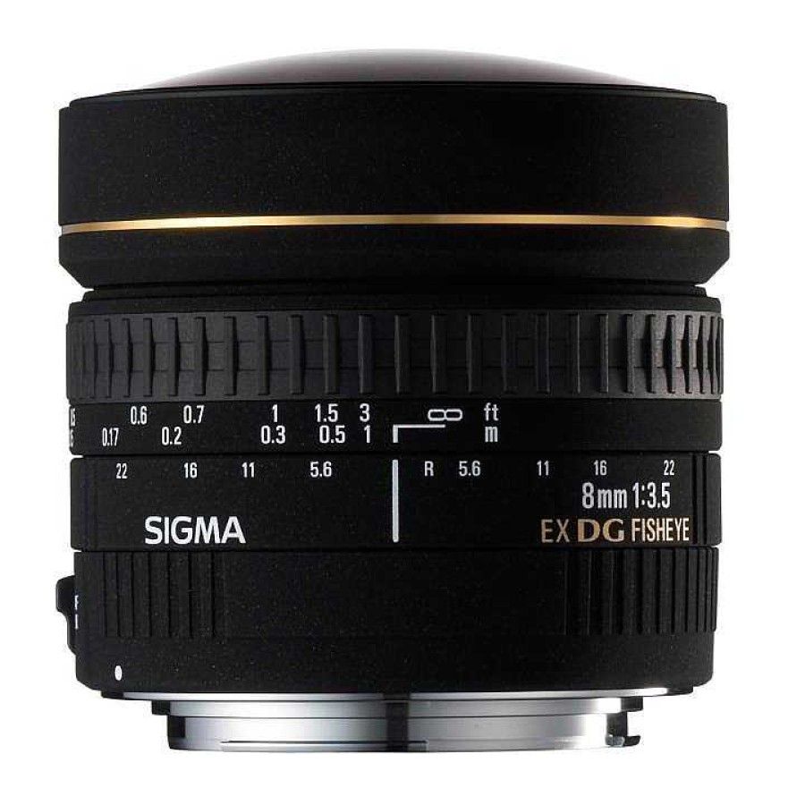 Sigma Sigma 8Mm F3.5 Fisheye Ex Dg Eos Mount Lens | Sigma Lenses