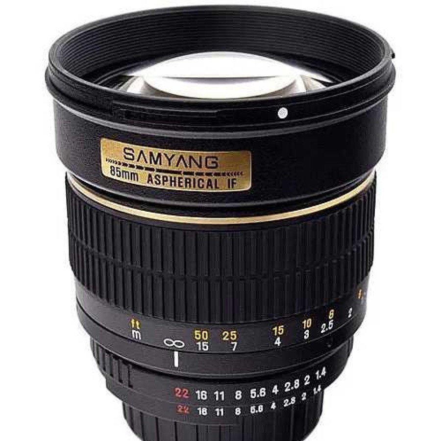 Samyang Samyang 85Mm F1.4 Umc Ii Nikon Ae Full Frame Lens | Samyang Lenses