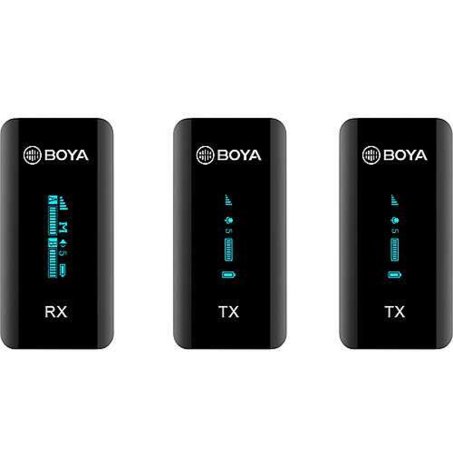 Boya Boya By-Xm6 Wireless Microphon E Ultra Compact Dual Chanel By-Xm6-S1 | Boya Microphones