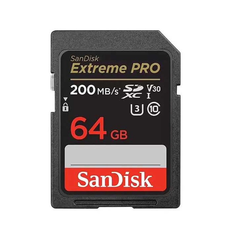 Sandisk Sandisk Extreme Pro 64Gb Sdxc 200M/Bs Memory Card | Sd Cards