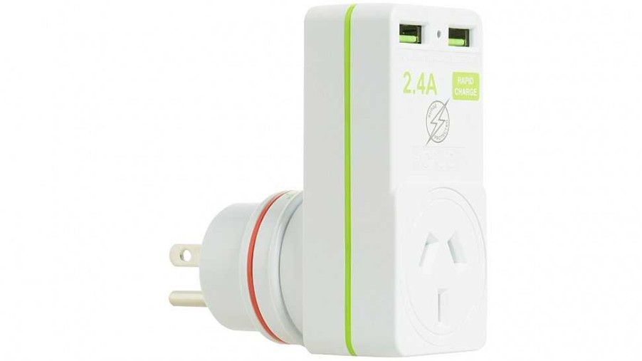 Korjo Korjo Usb & Power Adaptor Home & Us | Travel Adaptors